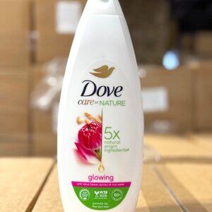 Dove Body Wash - Glowing 6 Pack X 600ml (20.28oz)